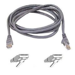 BELKIN 1M GREY CAT6 SNAGLESS PATCH CABLE