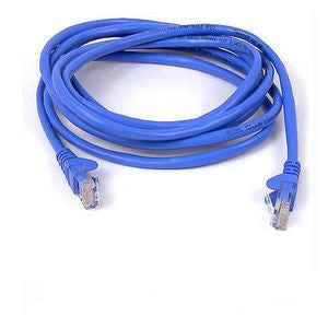 BELKIN 1M BLUE CAT5E SNAGLESS PATCH CABLE