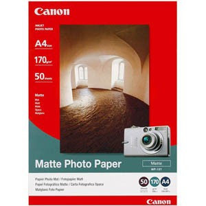 CANON MP101 A4 Matte Photo Paper 50pk