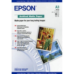 EPSON S041344 ARCHIVAL MATTE PAPER A3