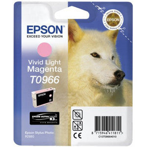 EPSON T0966 INK CART VIVID LIGHT MAGENTA
