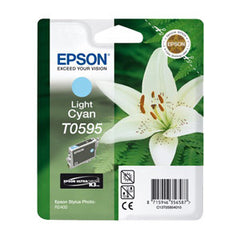 EPSON T0595 INK CARTRIDGE LIGHT CYAN 519