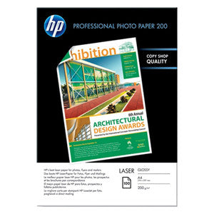 HP Prof Laser Paper Gls A4 100 Sheets