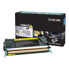 LEXMARK Toner Cartridge Yellow 10K Return Program F/ C748