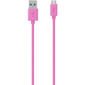 BELKIN Micro USB Charge/Sync Cable 1.2m Pink