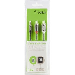 BELKIN Aux Audio to Stereo Audio Cable 1.8m