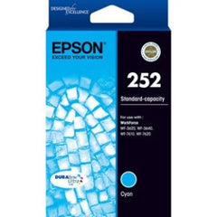 EPSON 252 Std Capacity DURABrite Ultra Cyan ink