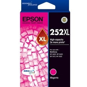 EPSON 252XL High Capacity DURABrite Ultra Magenta ink