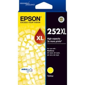 EPSON 252XL High Capacity DURABrite Ultra Yellow ink