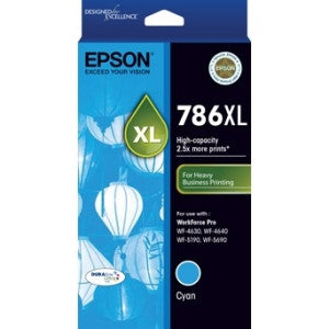 EPSON 786XL High Capacity DURABrite Ultra Cyan ink