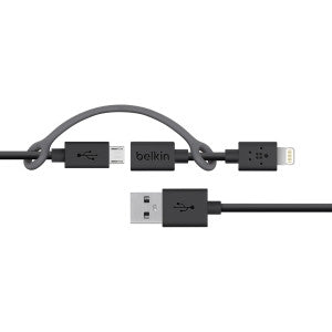 BELKIN Lightning to Micro USB Cable with Lightn