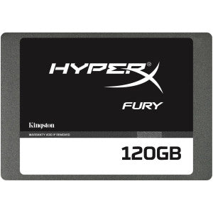 KINGSTON 120GBSSD HyperX Fury SATA3 7mm W/ADAPTER
