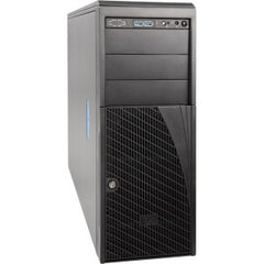 INTEL P4304XXMUXX - SERVER CHASSIS. INCL: 2 x HOT-SWAP FANS 1 x STANDARD CONTROL PANEL 4 x FIXED 3.5 INCH DRIVE SLEDS 1 x 4-PORT FAN-OUT SATA CABLE 1 x PROCESSOR/MEMORY AIR DUCT 1 x HOT-SWAP BEZEL
