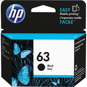 HP 63 BLACK INK CART F6U62AA
