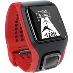 TOMTOM Multi-Sport Cardio GPS watch - Red/Black