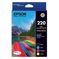 EPSON 220 (C13T293692) Std capacity ink Value Pack ink