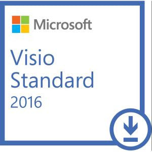 MICROSOFT VISIO STANDARD 2016 (ESD DOWNLOAD) - FOR WINDOWS DEVICES - ALL LANGUAGES - PRODUCT KEY ISSUED BY EMAIL