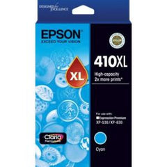 EPSON 410XL HIGH CAPACITY CLARIA PREMIUM - CYAN INK CARTRIDGE (XP-530 XP-630)