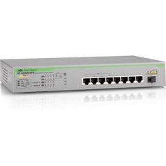 ALLIED TELESIS 8-port 10/100/1000T unMng Swt with PoE+