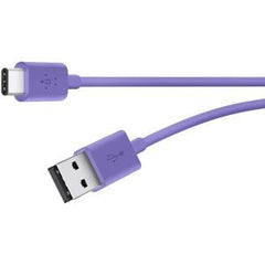 BELKIN MIXIT 2.0 USB-A TO USB-C - PURPLE