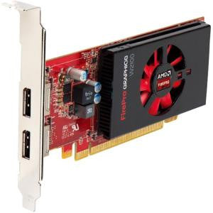 AMD FirePro W2100 2GB DDR3PCIE 3.0 16x 2x DP LP Retail