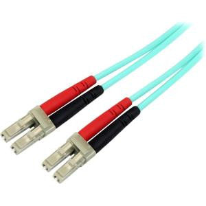 STARTECH 3m Aqua MM 50 LC to LC Fiber Patch Cable