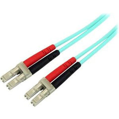 STARTECH 5m 10 Gb Aqua MM Fiber Patch Cable LC/LC