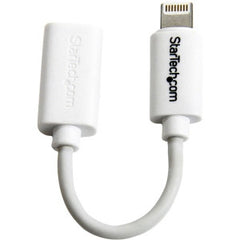 STARTECH White Micro USB to Lightning Adapter