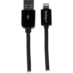 STARTECH 6in Black 8-pin Lightning to USB Cable