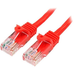 STARTECH 3m Red Snagless UTP Cat5e Patch Cable