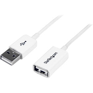 STARTECH 1m White USB 2.0 Extension Cable - M/F