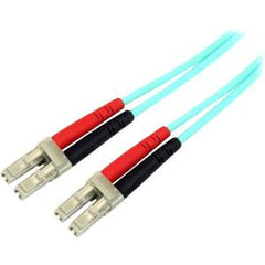 STARTECH 1m 10 Gb Aqua MM Fiber Patch Cable LC/LC