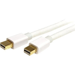 STARTECH 3m 10ft White Mini DisplayPort Cable M/M