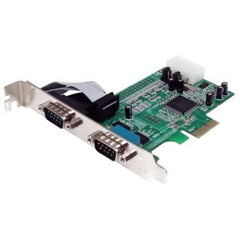 STARTECH 2 Port PCIe Serial Adapter Card w/ 16550