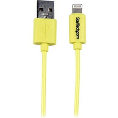 STARTECH 1m Yellow 8-pin Lightning to USB Cable