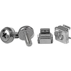 STARTECH 50 Pkg M5 Mounting Screws and Cage Nuts for Server Rack Cabinet