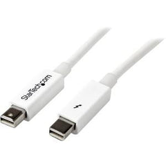 STARTECH 1m White Thunderbolt Cable - M/M