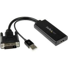 STARTECH DVI TO HDMI ADAPTER - USB POWER & AUDIO