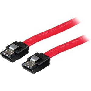 STARTECH 18in Latching SATA Cable - Serial ATA Cable