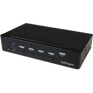 STARTECH 4-Port DisplayPort KVM - USB 3.0 - 4K