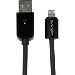 STARTECH 10 ft Black 8-pin Lightning to USB Cable