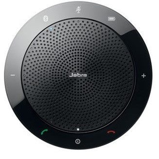 Jabra SPEAK 510 MS USB-Conference solution 360-degree-microphone inhibits echos & noise Plug&Play mute and volume button Wideband (150 - 6.800 Hz) integrated echargeable battery (15 hours talk ti