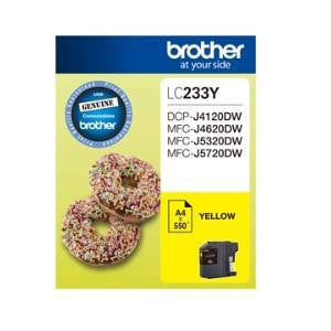 BROTHER LC233Y Yellow 500 pages Ink cartridge