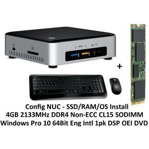 INTEL NUC MINI PC I5-6260U 4GB 120GB SSD W10P