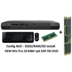 INTEL NUC MINI PC I7-6770HQ 8GB 256GB SSD W10P