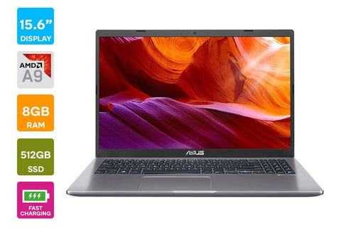 Asus Laptop 15.6 Laptop Slate Grey, includes 12 month Bitdefender Antivirus
