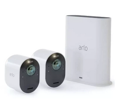 Arlo Ultra 2 Spotlight Camera - 4K UHD & HDR - 2 Camera System