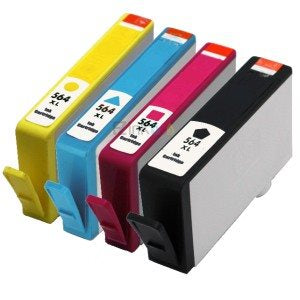 Compatible Ink Set of 4 for HP (Bk/C/M/Y)